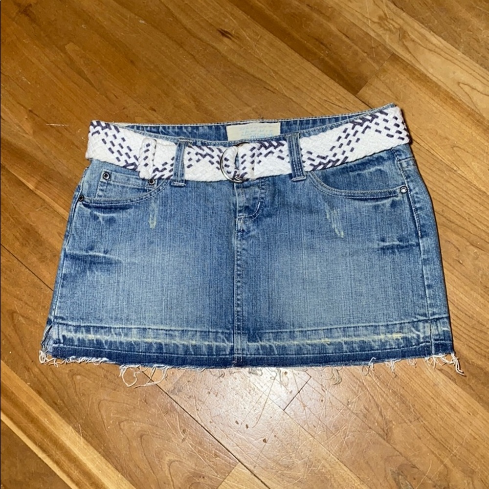 Denim skirt